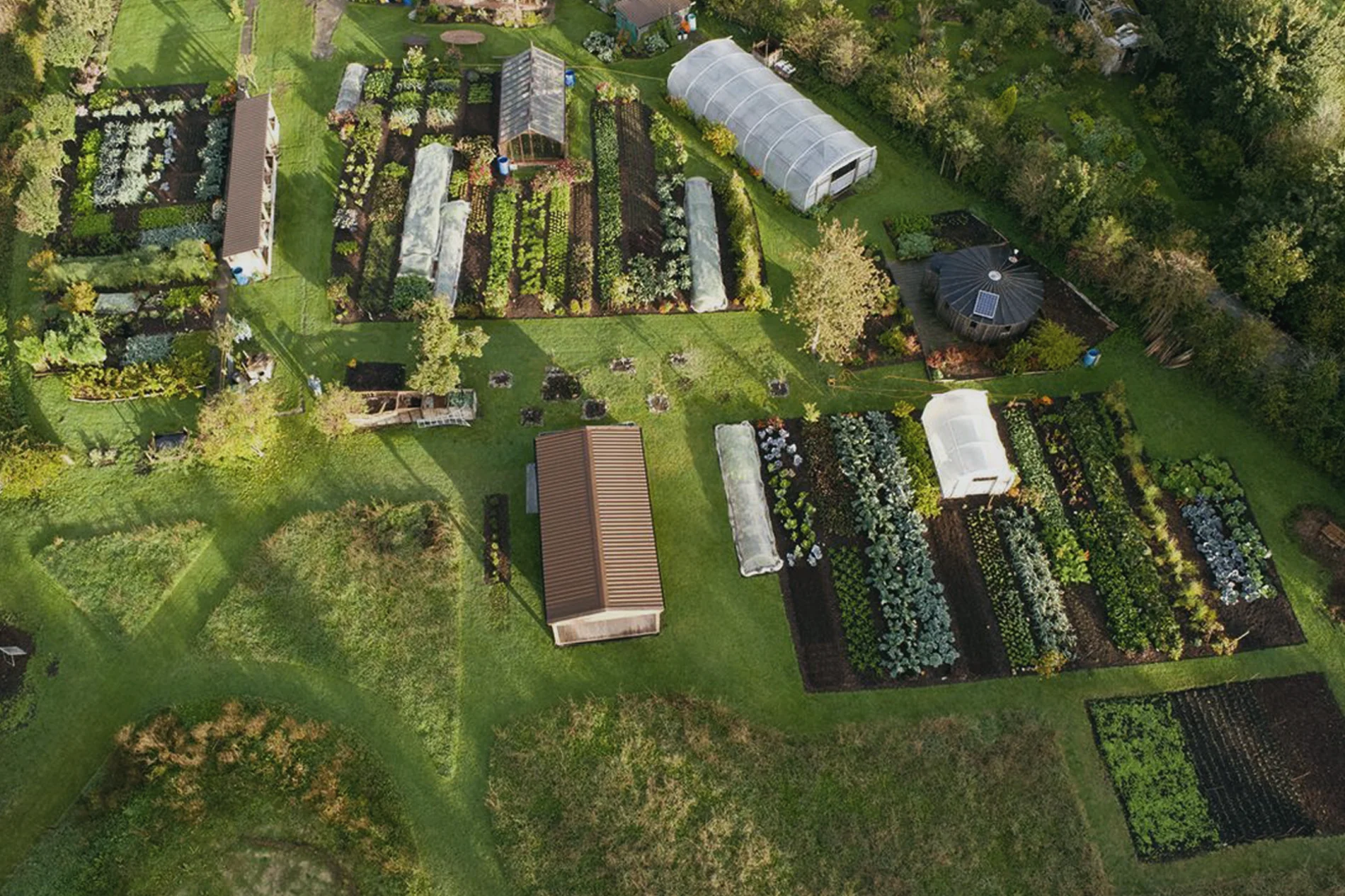 Charles Dowding grew up in a farming family