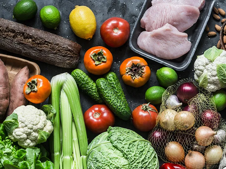 Fruit and vegetables